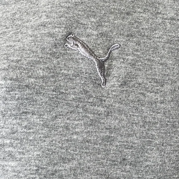 Puma Womens Heather Gray Cowl Neckline LS Stretch Sweatshirt Sweater Sz. Small S - Picture 10 of 14